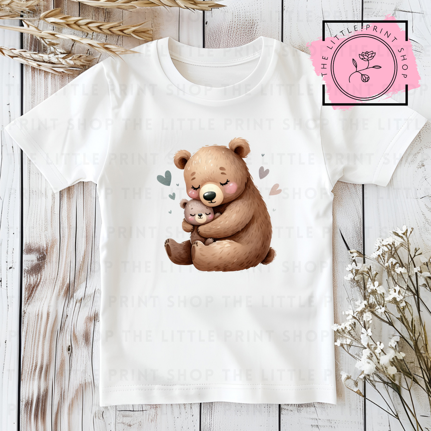 Brown Bear - DTF Transfer Decal