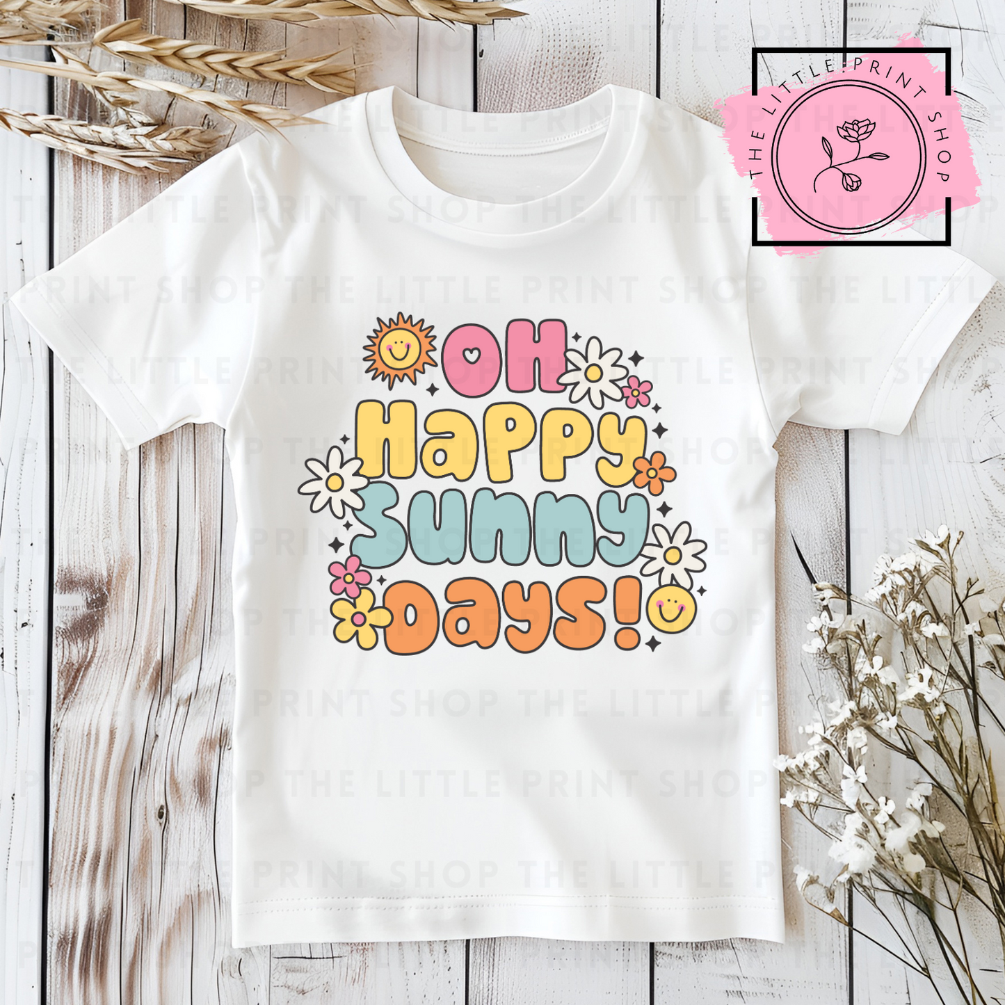 Sunny Days - DTF Transfer Decal