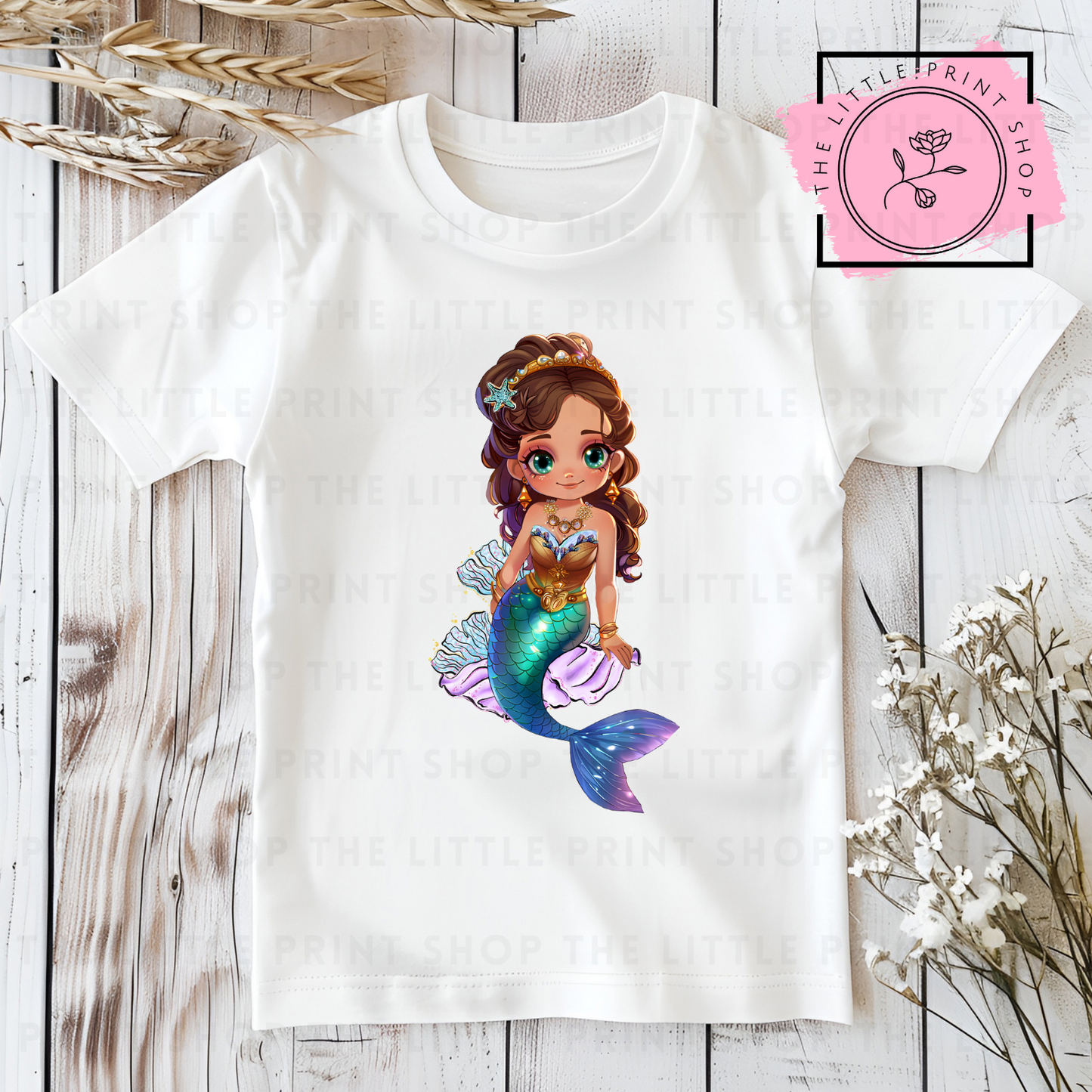 Mermaid - DTF Transfer Decal