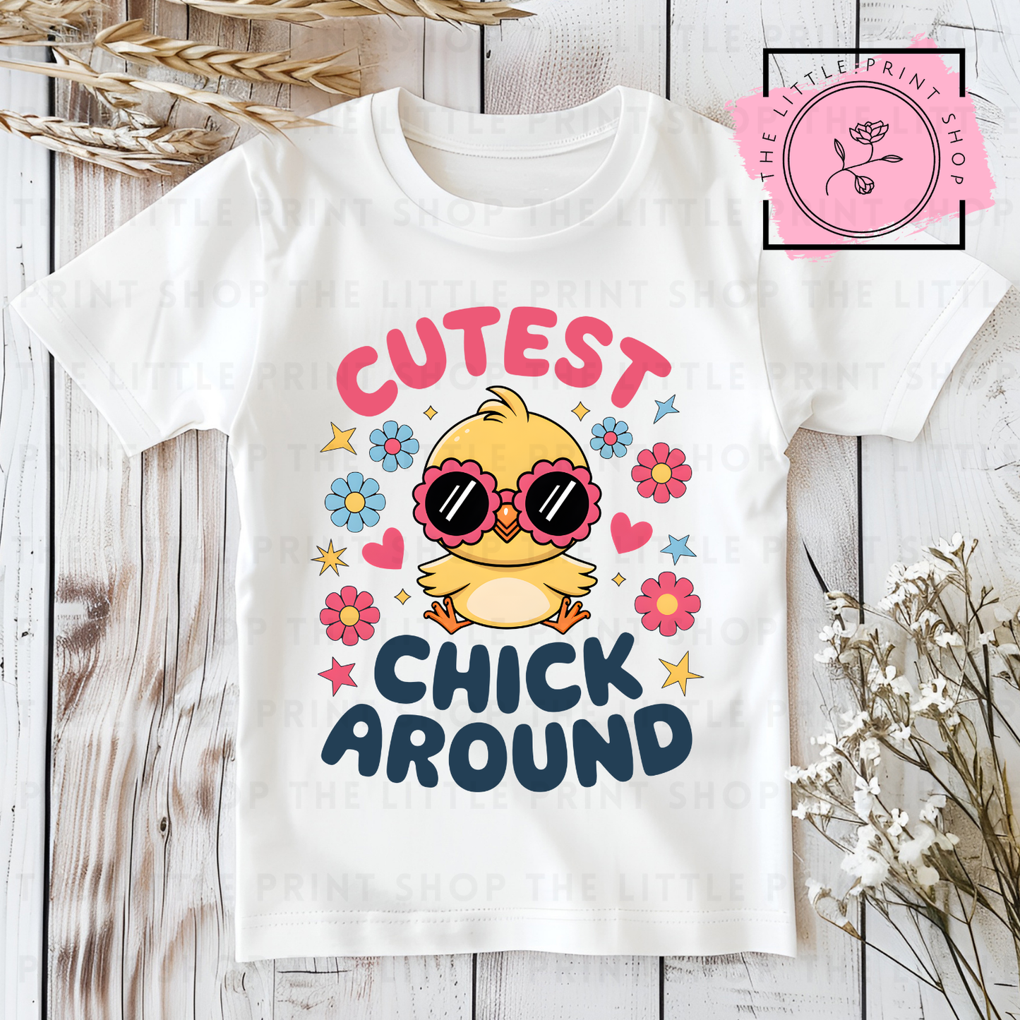 Cutest Chick - DTF Transfer Decal