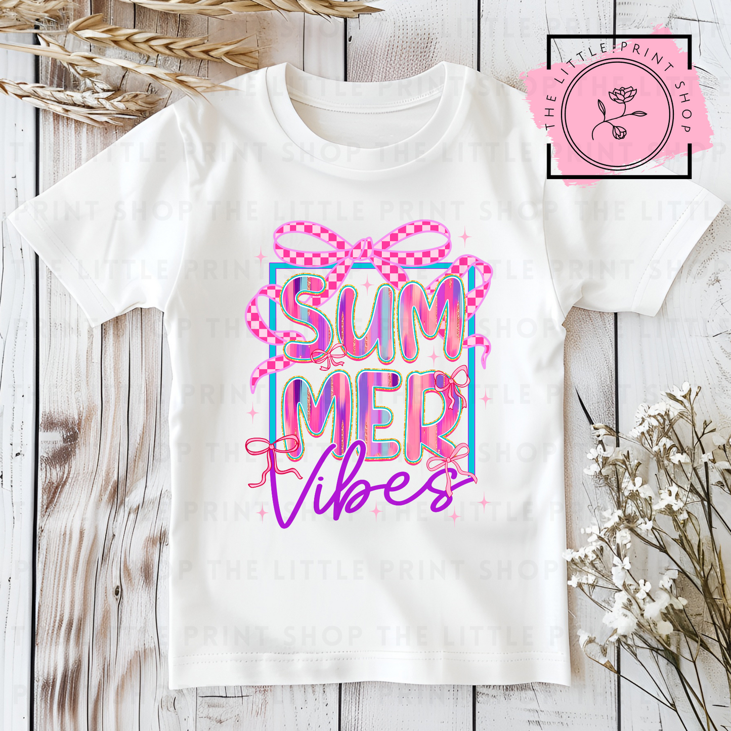 Summer Vibes - DTF Transfer Decal