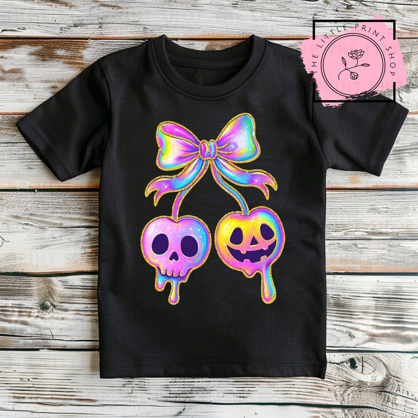 Ghost Cherries - DTF Transfer Decal