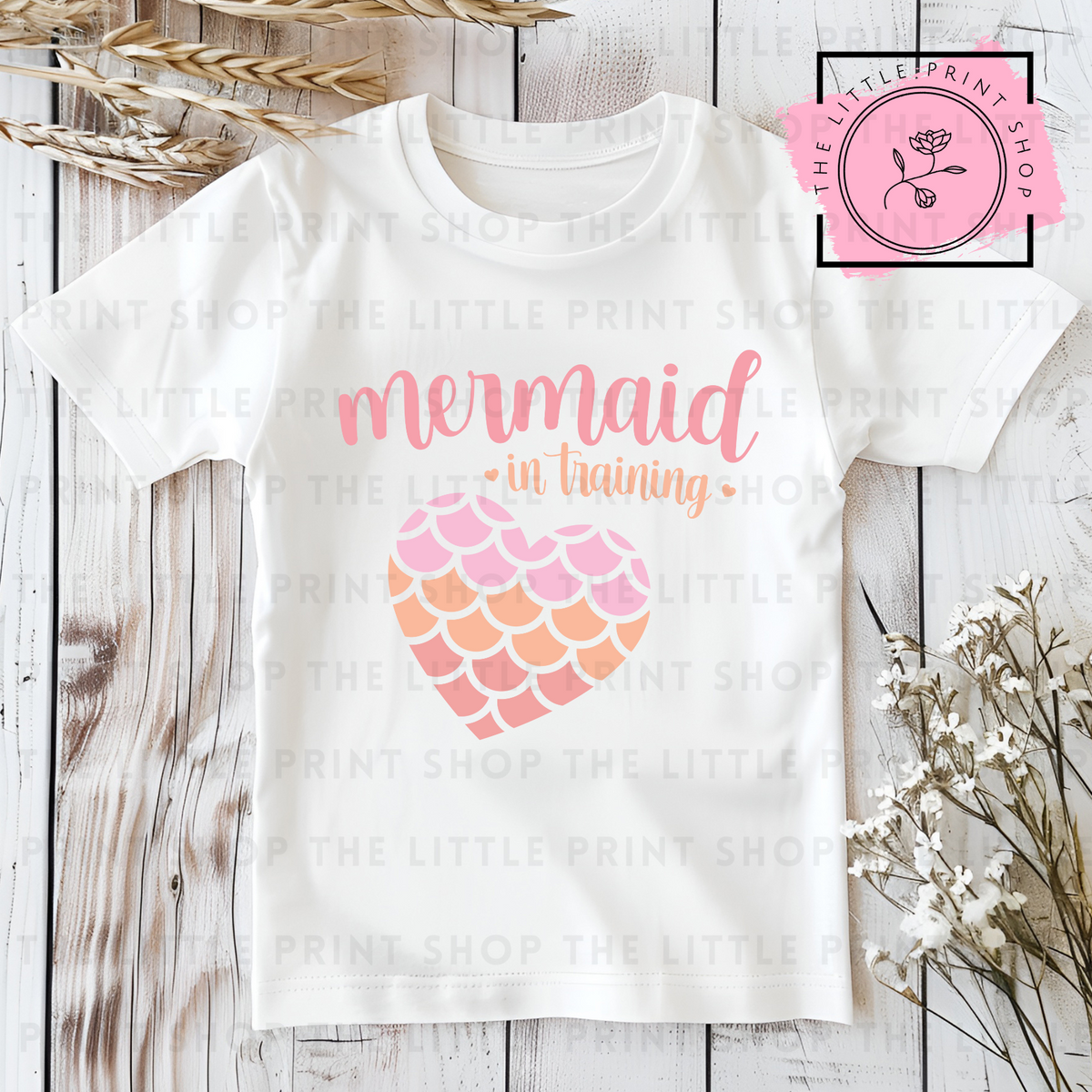 Mermaid Training - DTF Transfer Decal