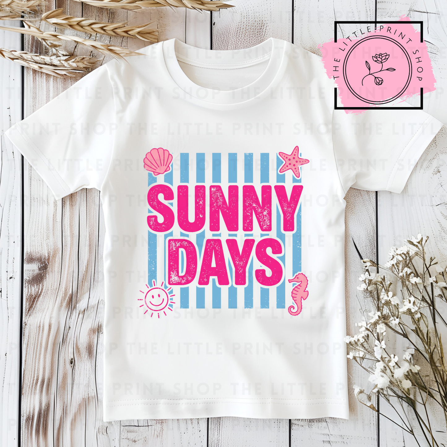 Sunny Days - DTF Transfer Decal
