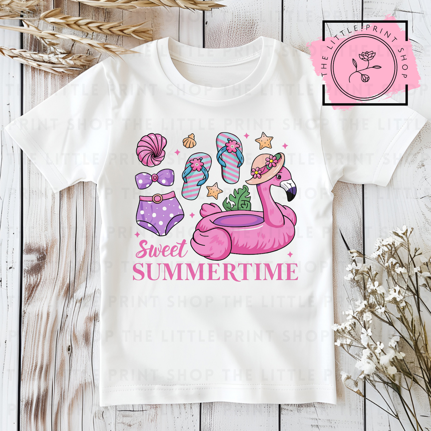 Sweet Summertime - DTF Transfer Decal