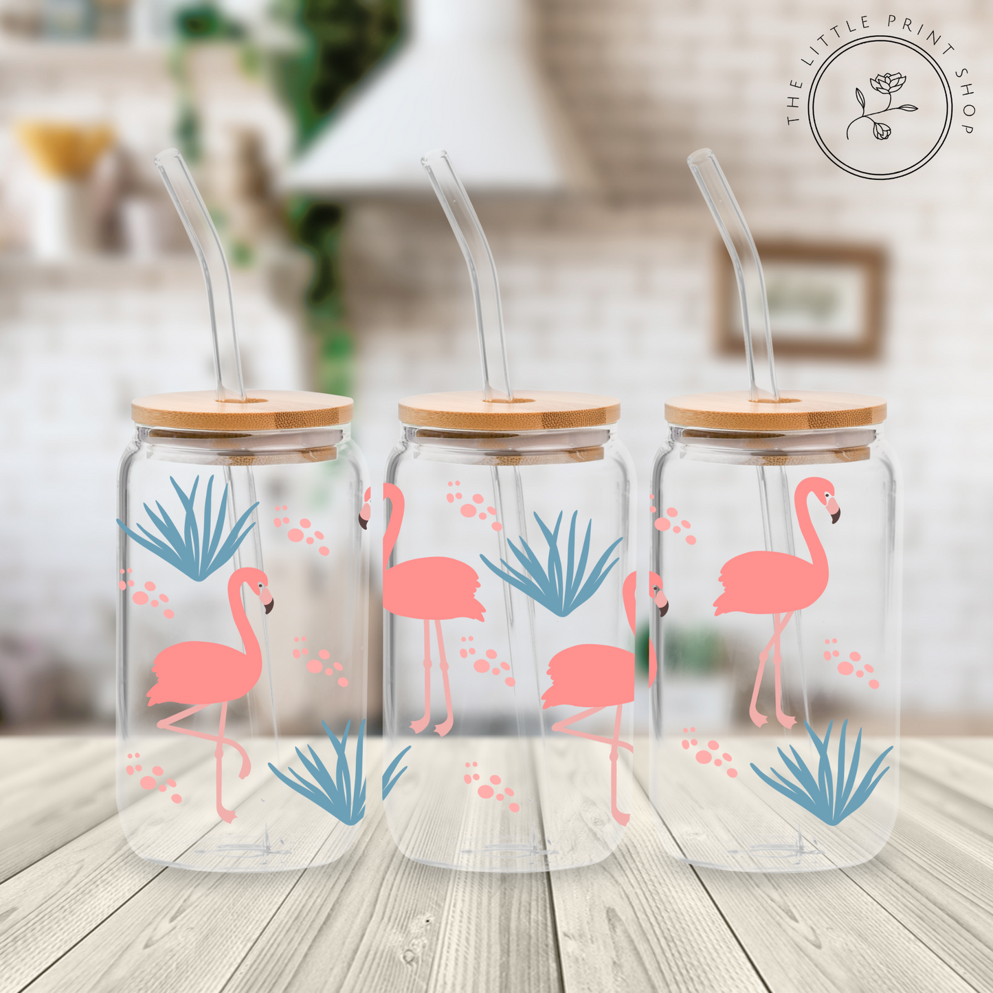 Pink Legs - 16oz Libbey Glass Printed UV DTF Wrap