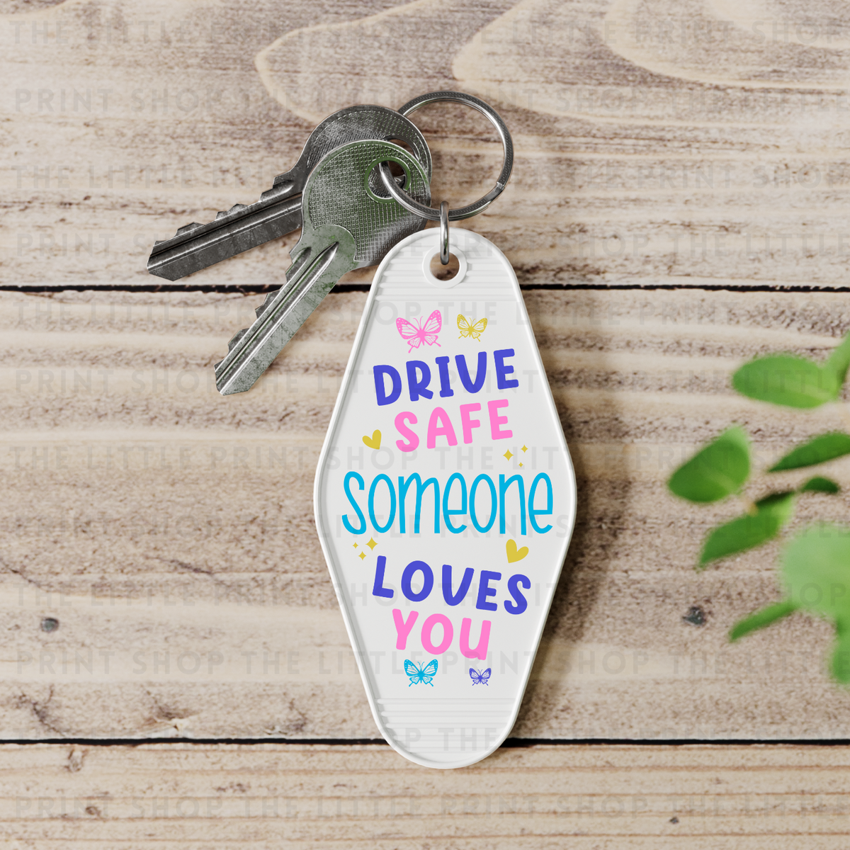 Someone Loves You - UV DTF Motel Keyring Decal