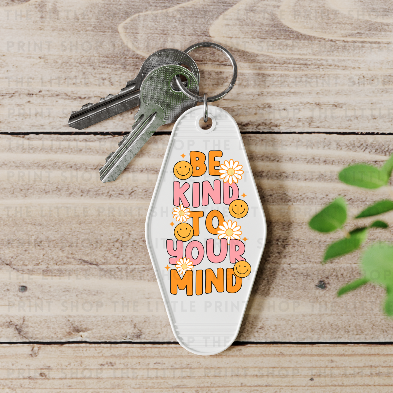 Be Kind - UV DTF Motel Keyring Decal