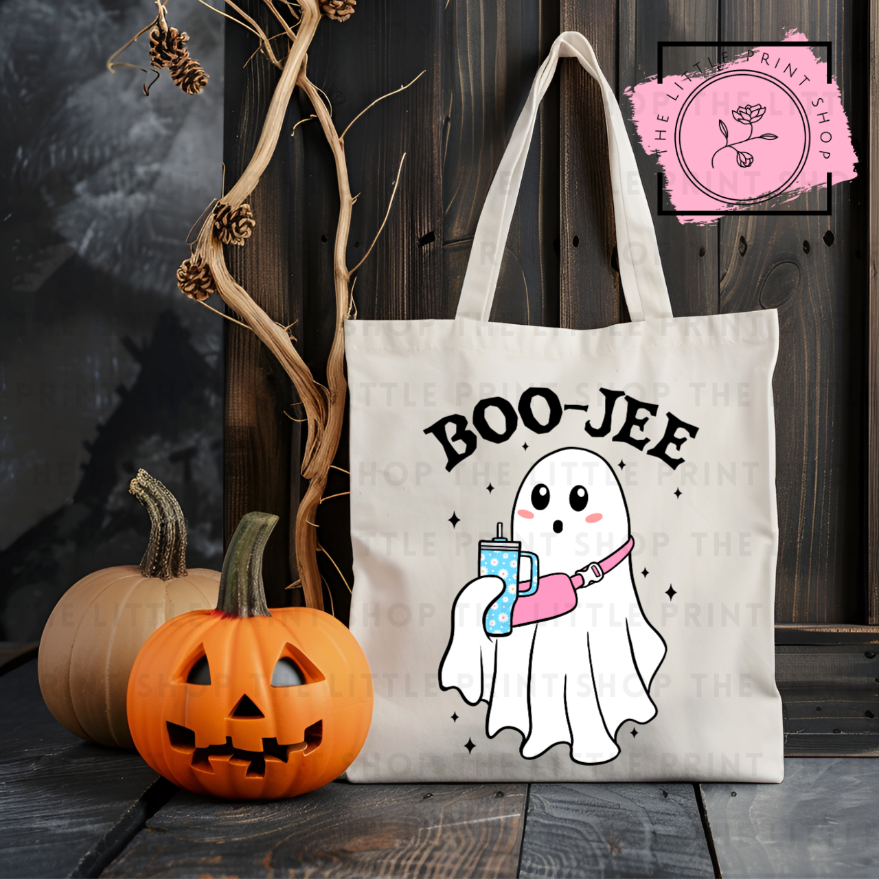 Boo-Jee - Tote Bag DTF Transfer