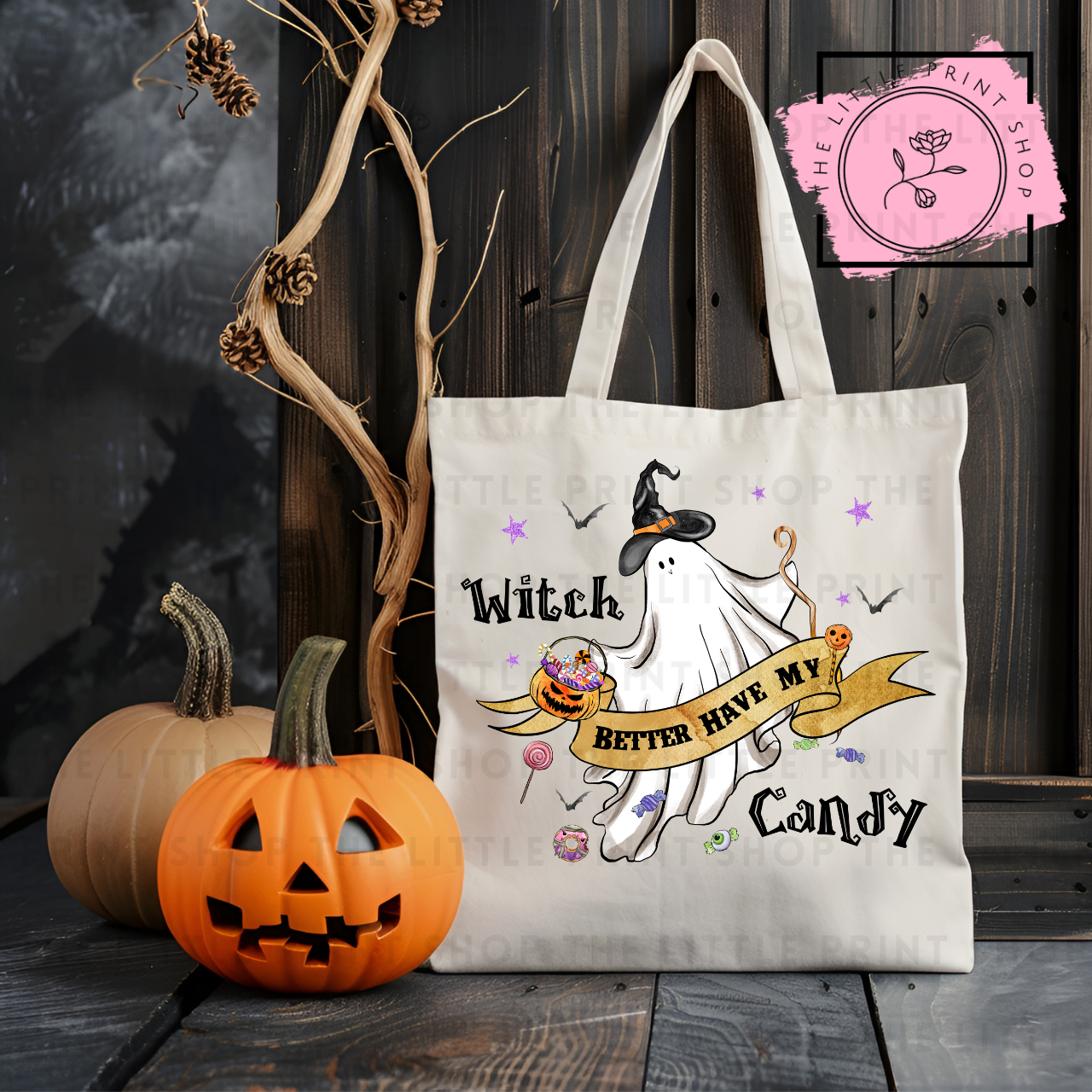 Candy - Tote Bag DTF Transfer