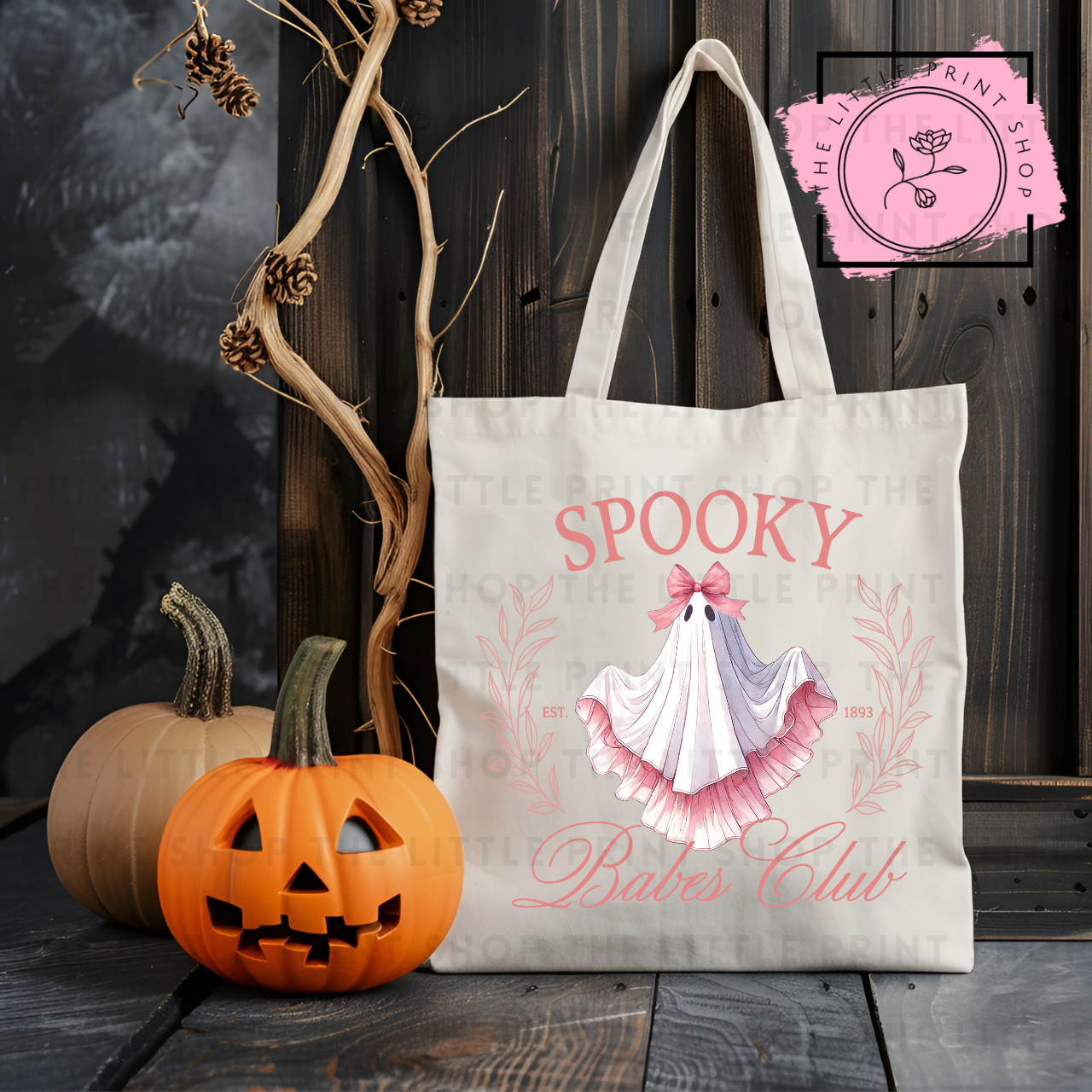 Spooky - Tote Bag DTF Transfer