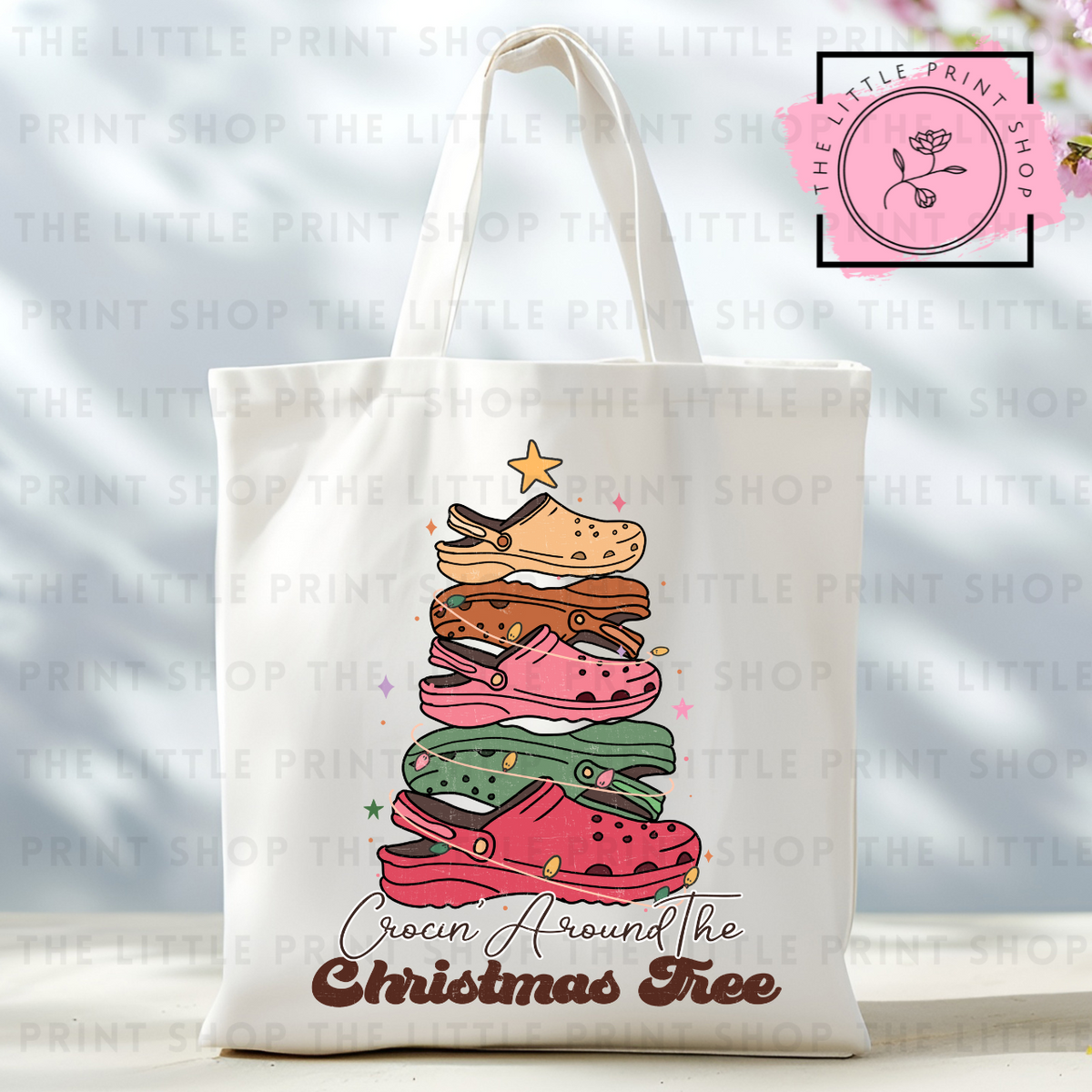 Croc Tree - Tote Bag DTF Transfer
