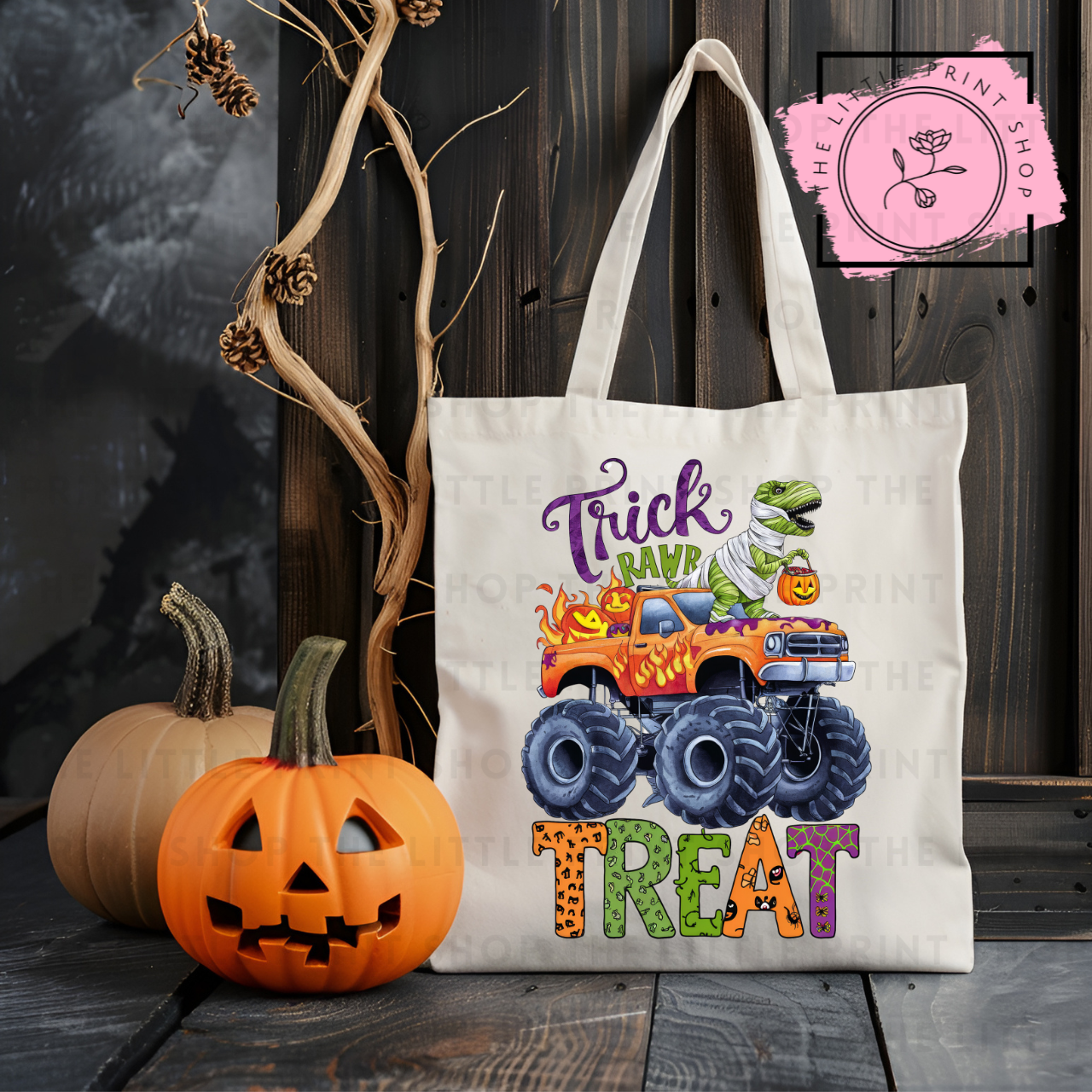 Trick Or Treat - Tote Bag DTF Transfer