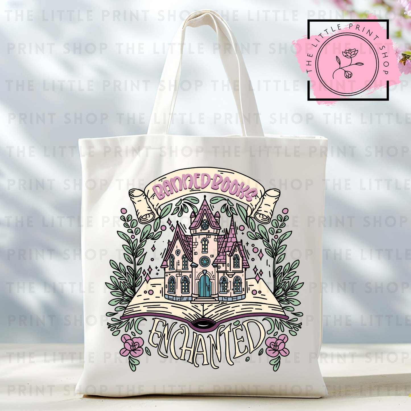 Enchanted - Tote Bag DTF Transfer