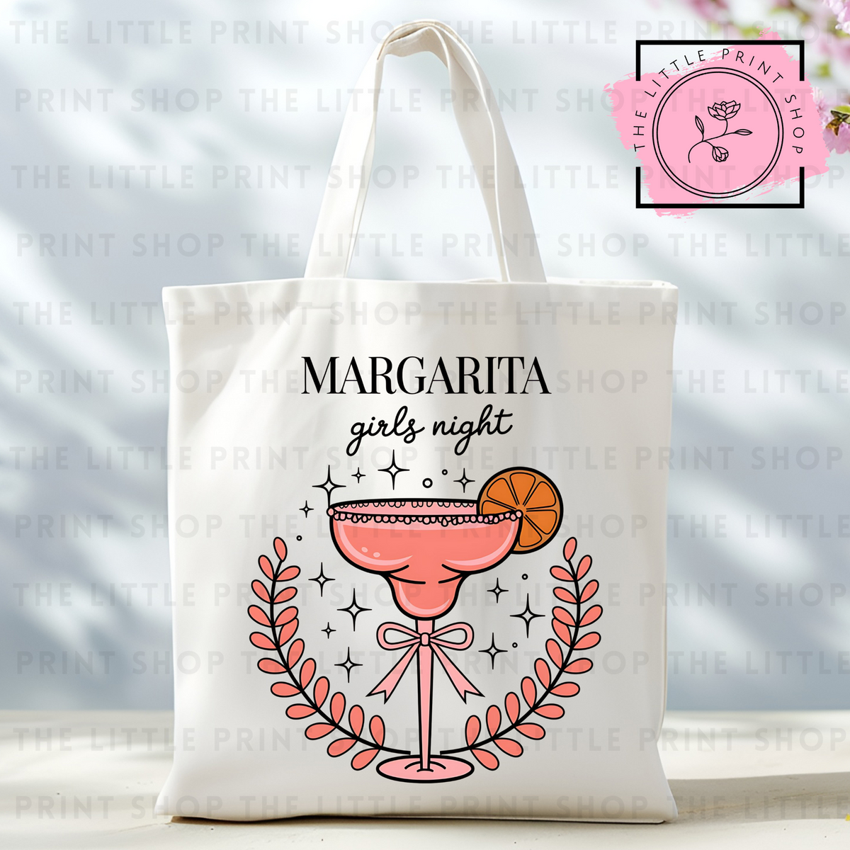 Margarita - Tote Bag DTF Transfer