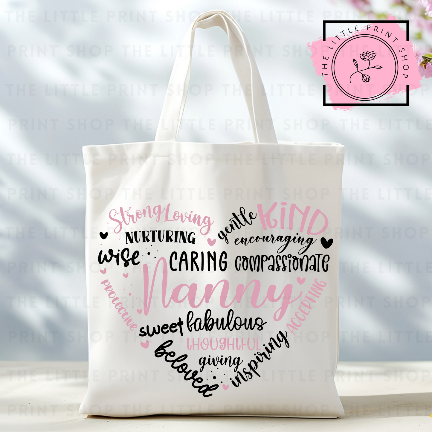 Nanny - Tote Bag DTF Transfer