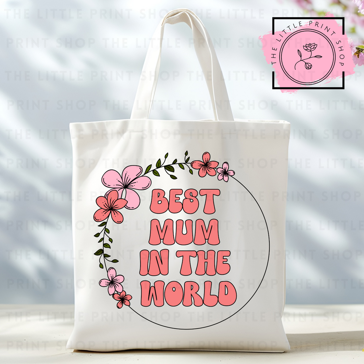 Best Mum In The World - Tote Bag DTF Transfer