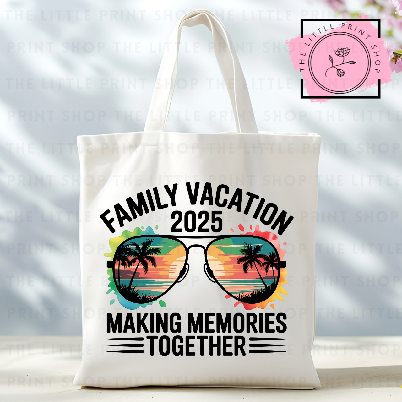 Family Vacation - Tote Bag DTF Transfer