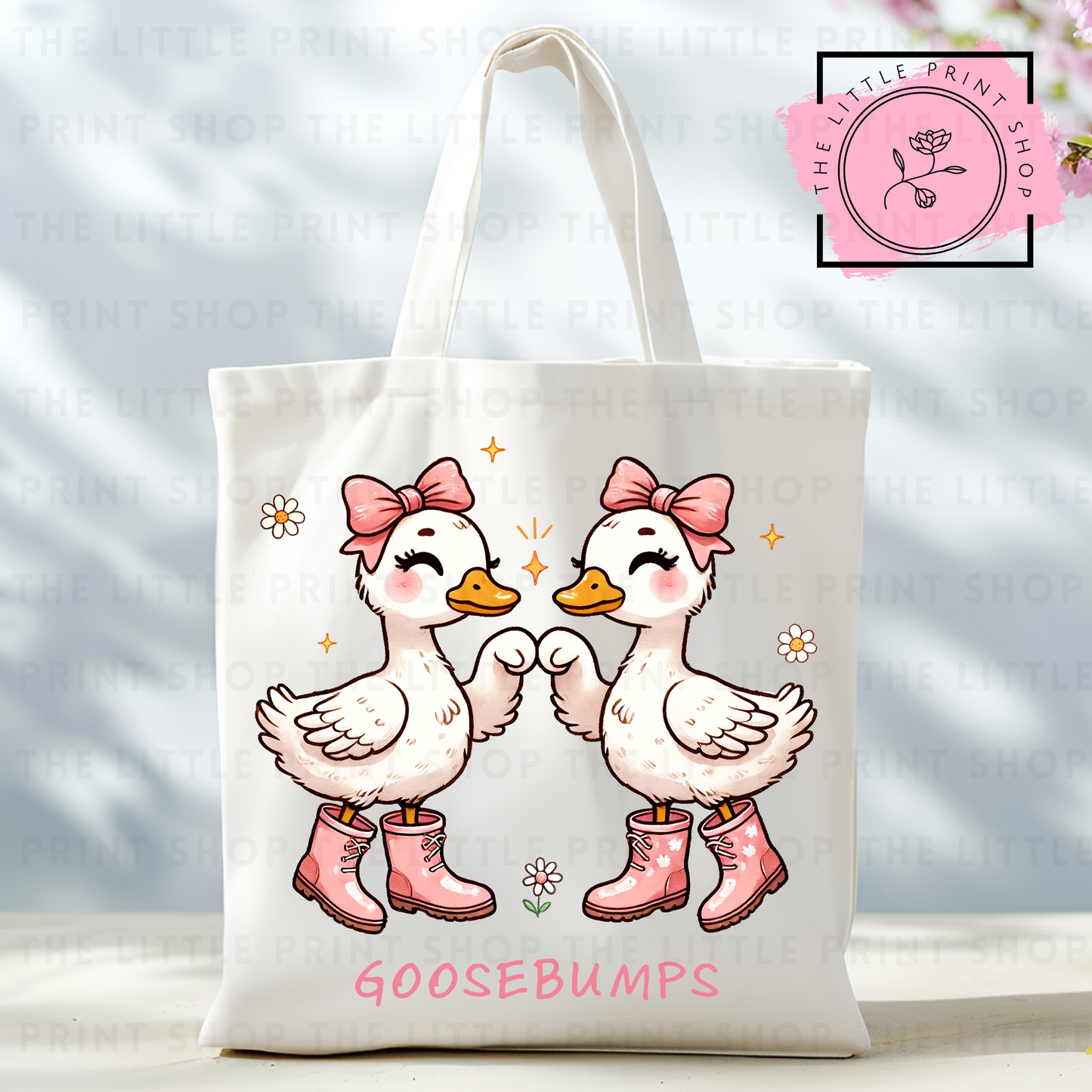 Goosebumps - Tote Bag DTF Transfer