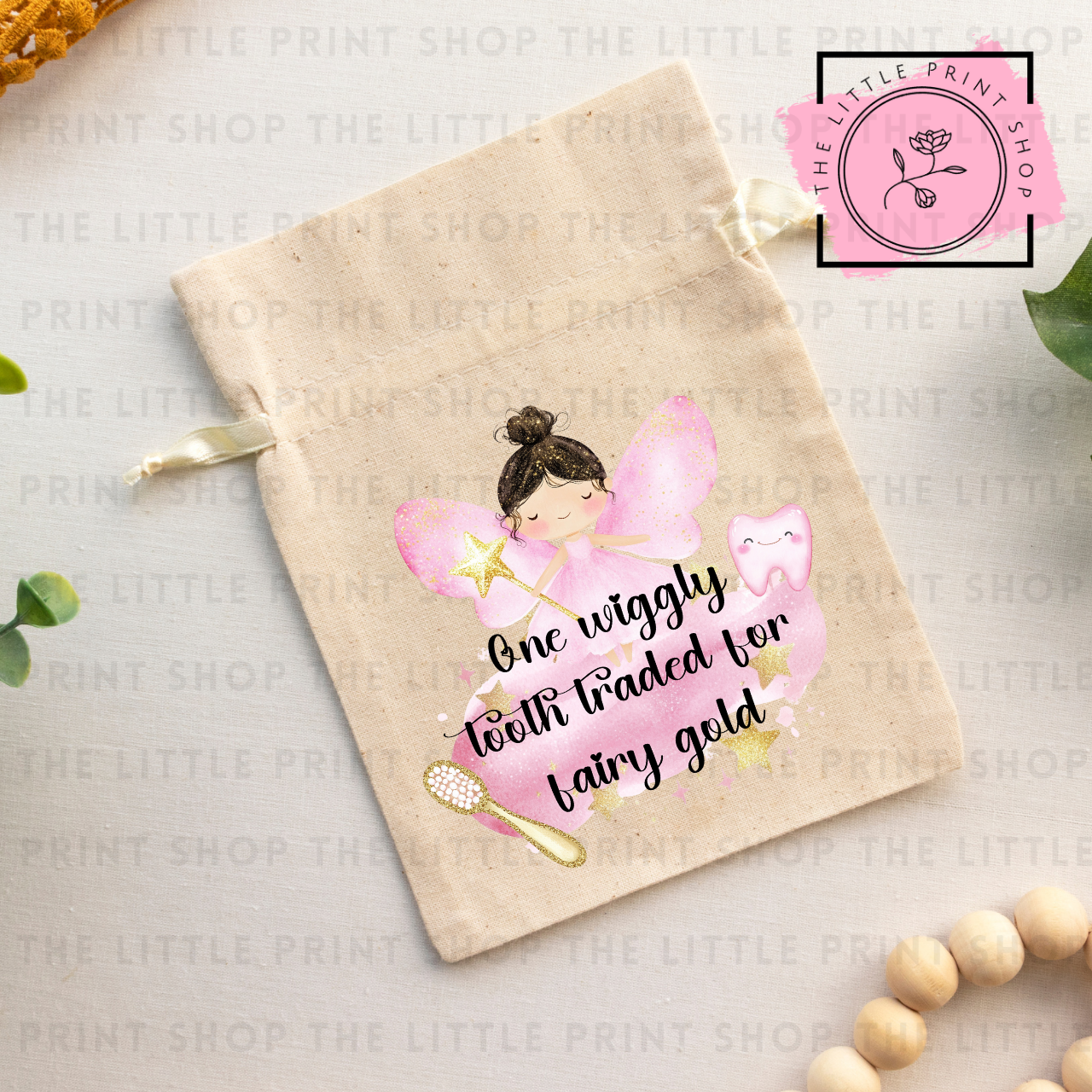 Tooth Fairy Quote - Tote Bag DTF Transfer