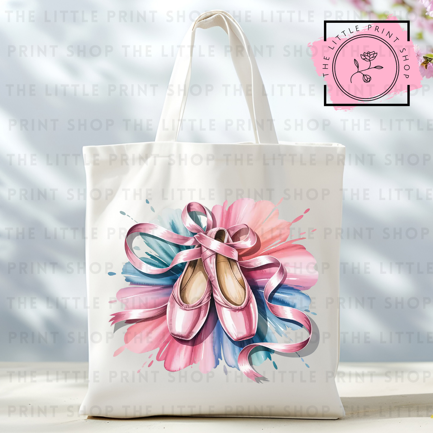 Ballet Shoes - Tote Bag DTF Transfer