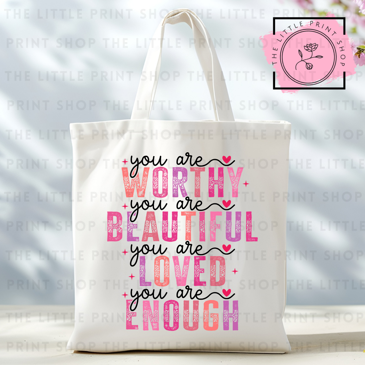 You Are - Tote Bag DTF Transfer