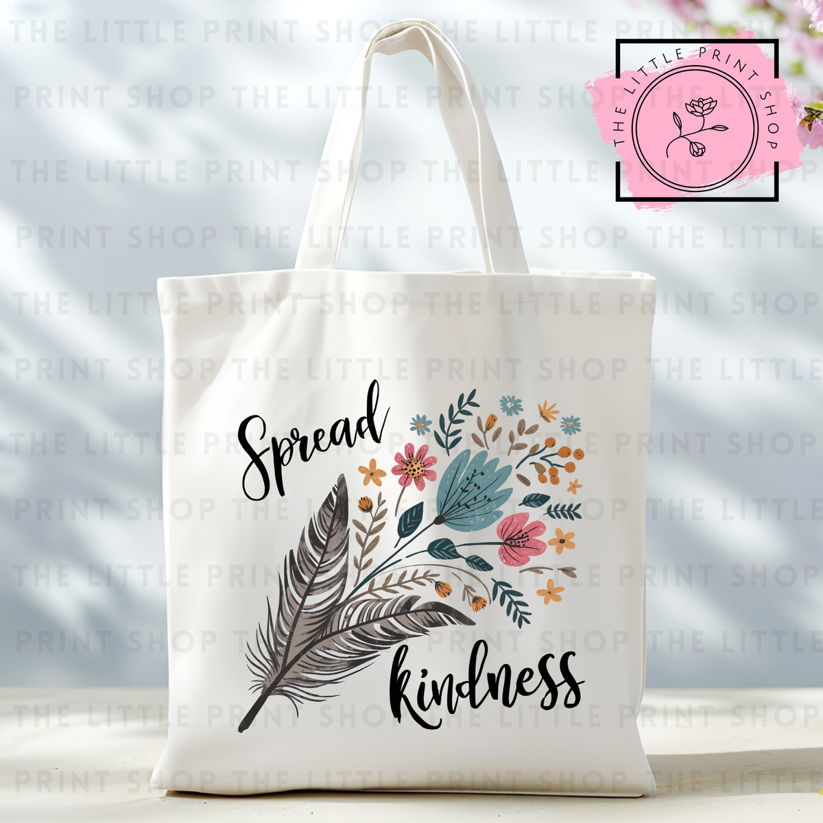 Spread Kindness - Tote Bag DTF Transfer