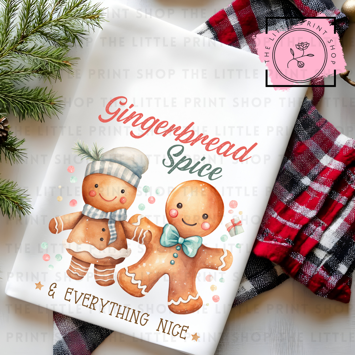Gingerbread Spice - DTF Transfer
