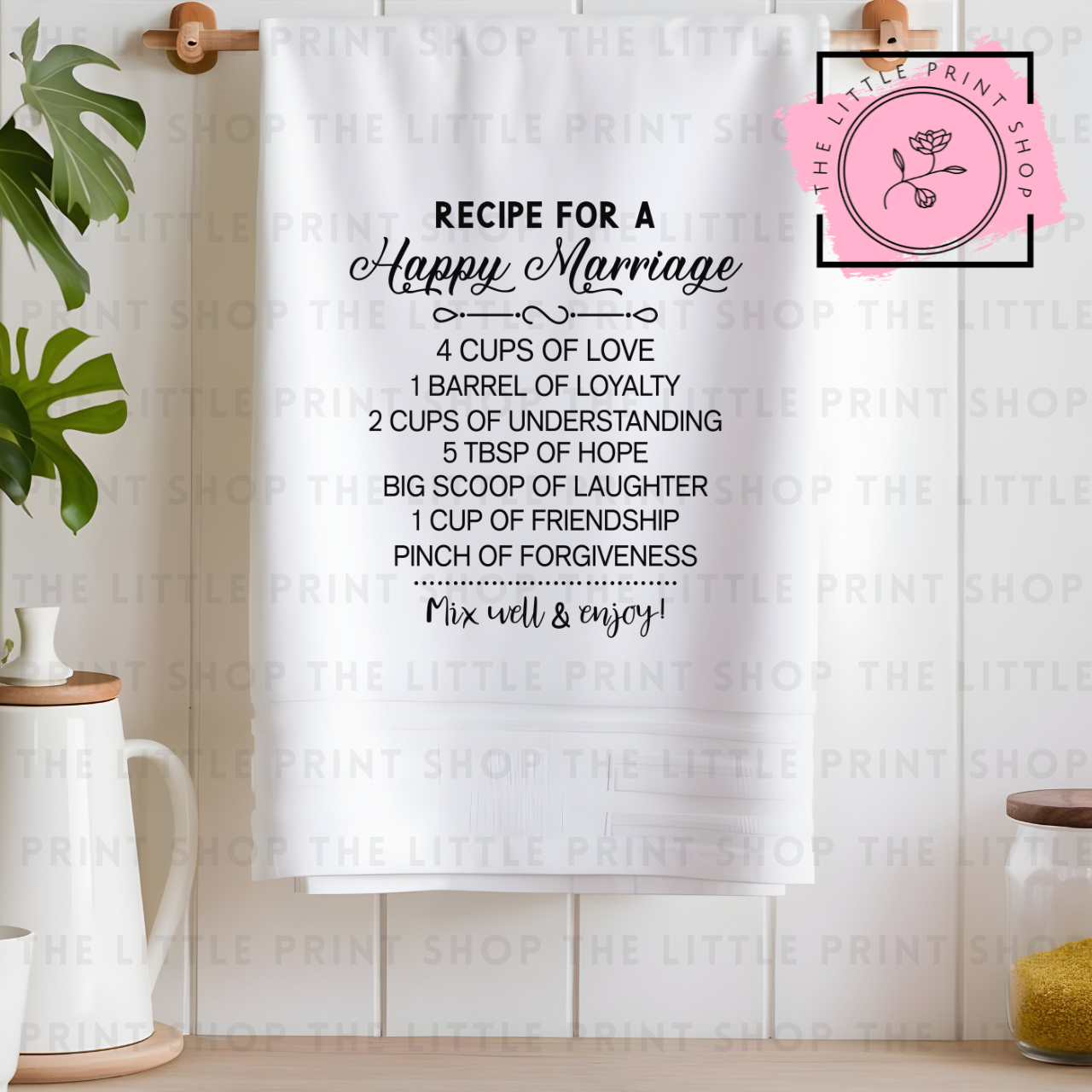 Happy Marriage Recipe - DTF Transfer