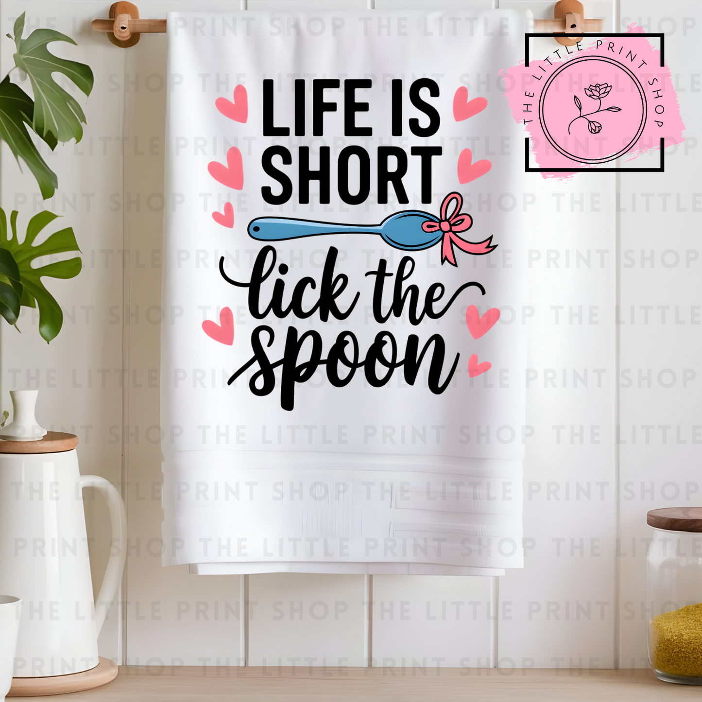 Life Is Short - DTF Transfer