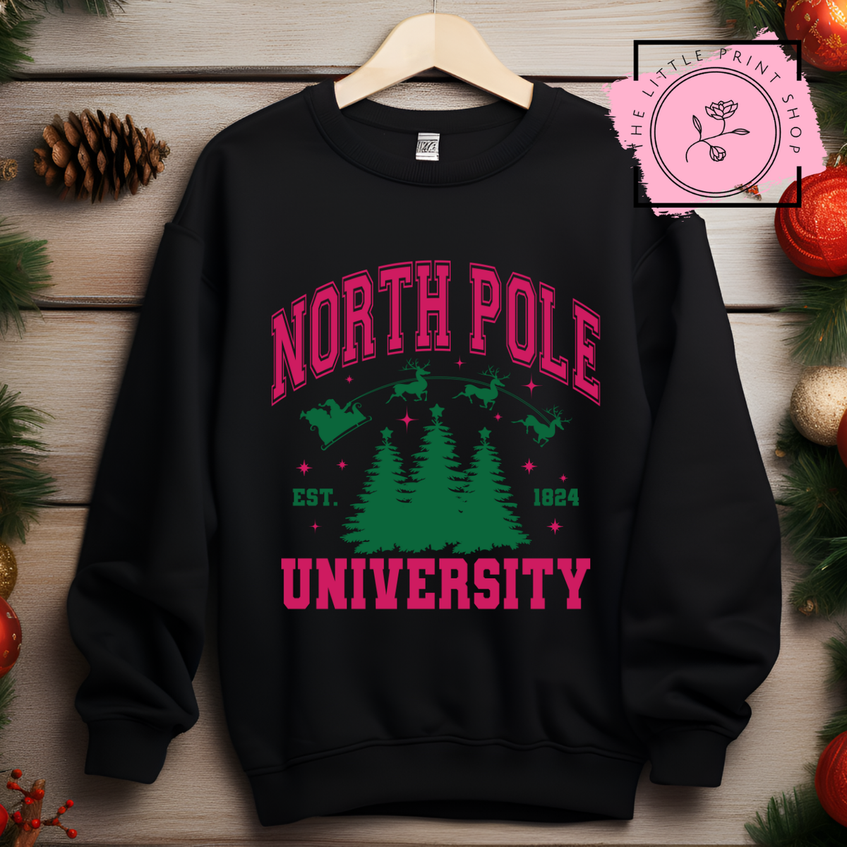 North Pole - DTF Transfer Decal