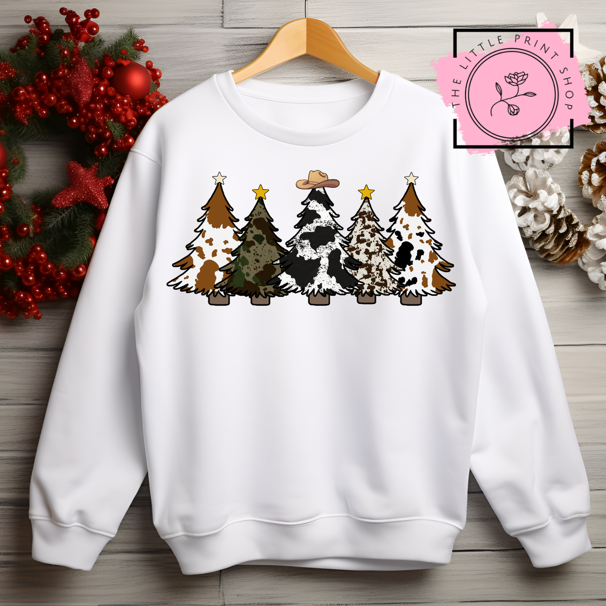 Cowboy Trees - DTF Transfer Decal