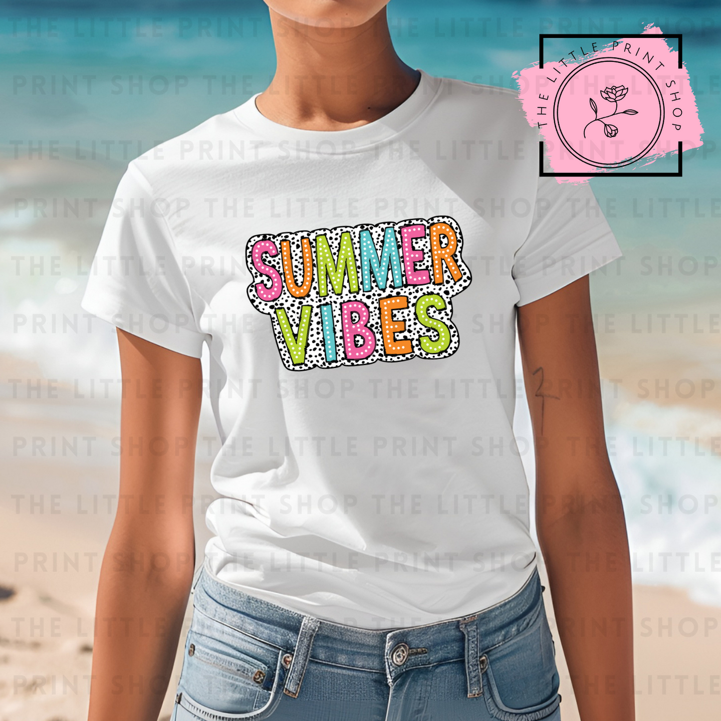Summer Vibes - DTF Transfer Decal