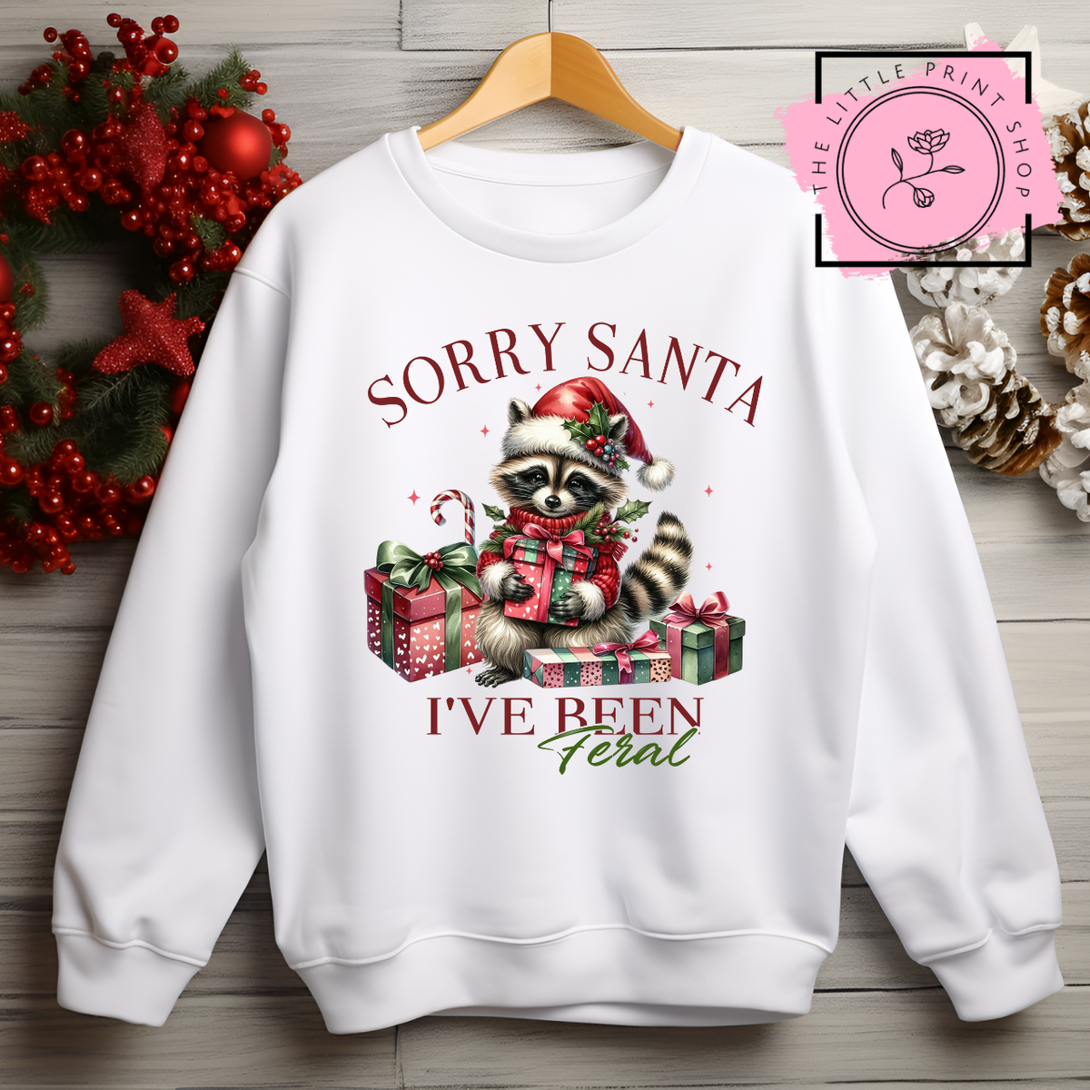 Sorry Santa - DTF Transfer Decal