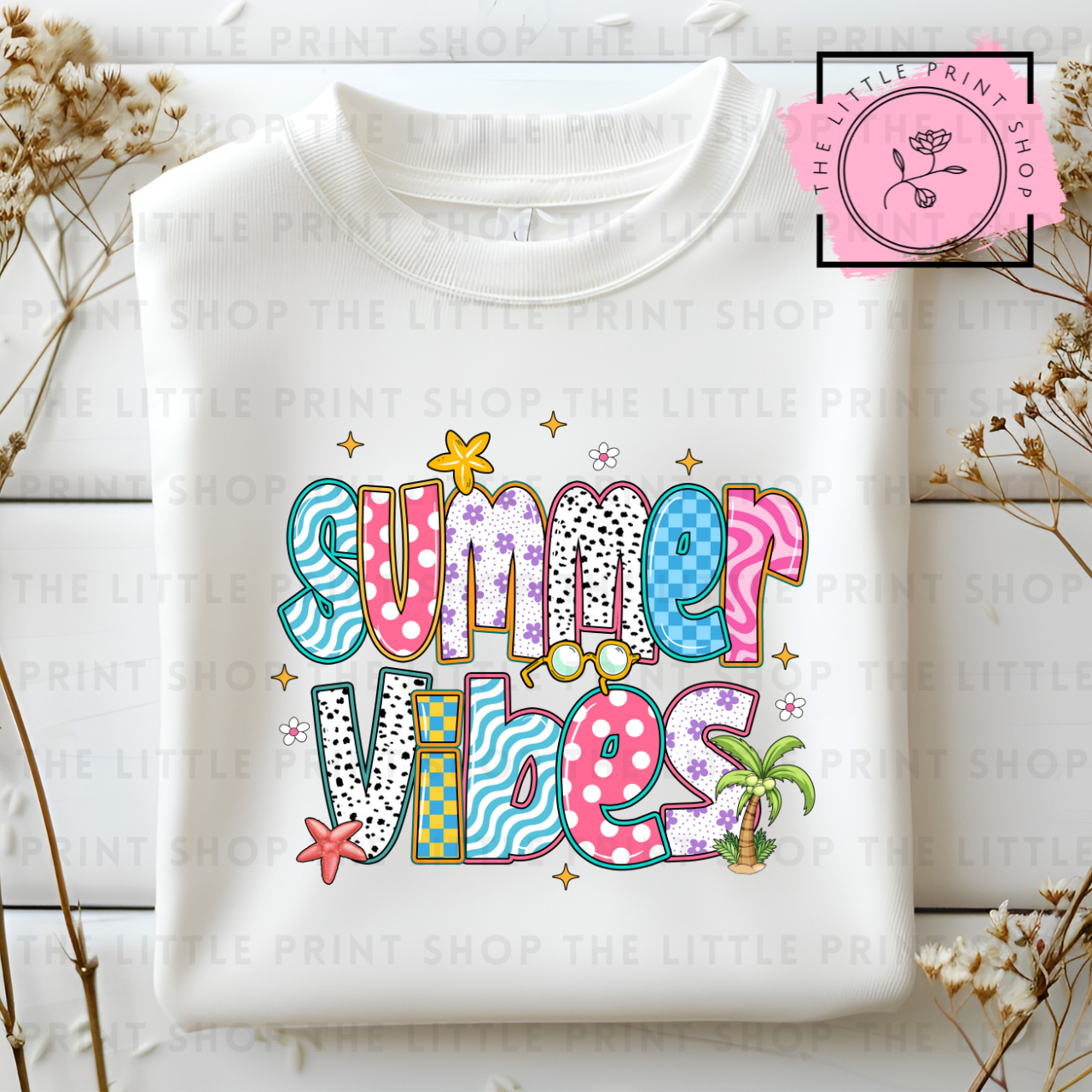 Summer Vibes - DTF Transfer Decal