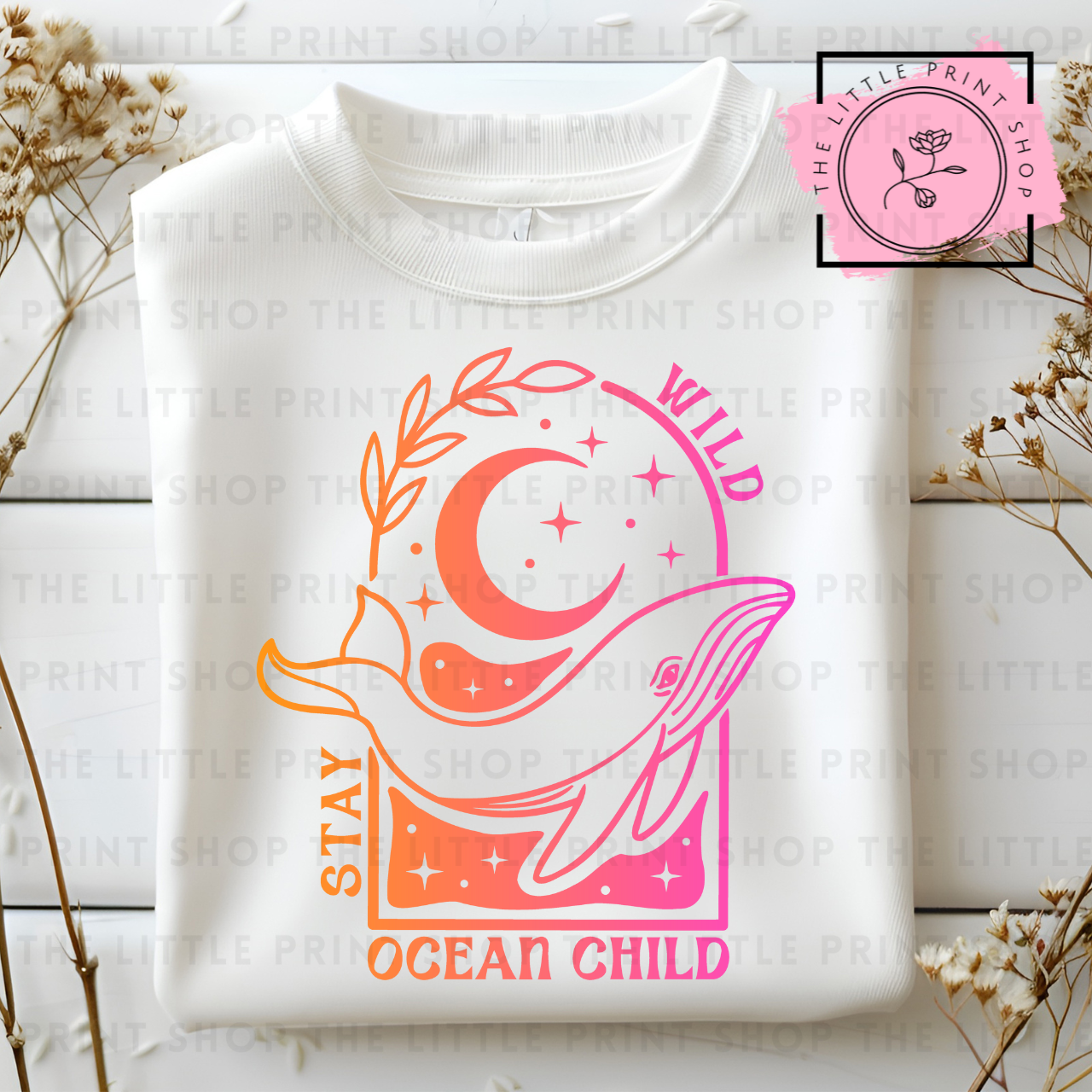 Ocean Child - DTF Transfer Decal