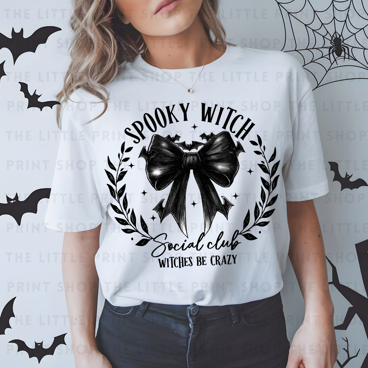 Spooky Witch - DTF Transfer Decal