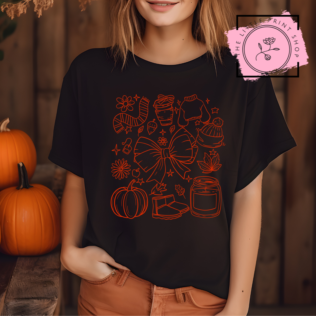 Halloween Outlines - DTF Transfer Decal
