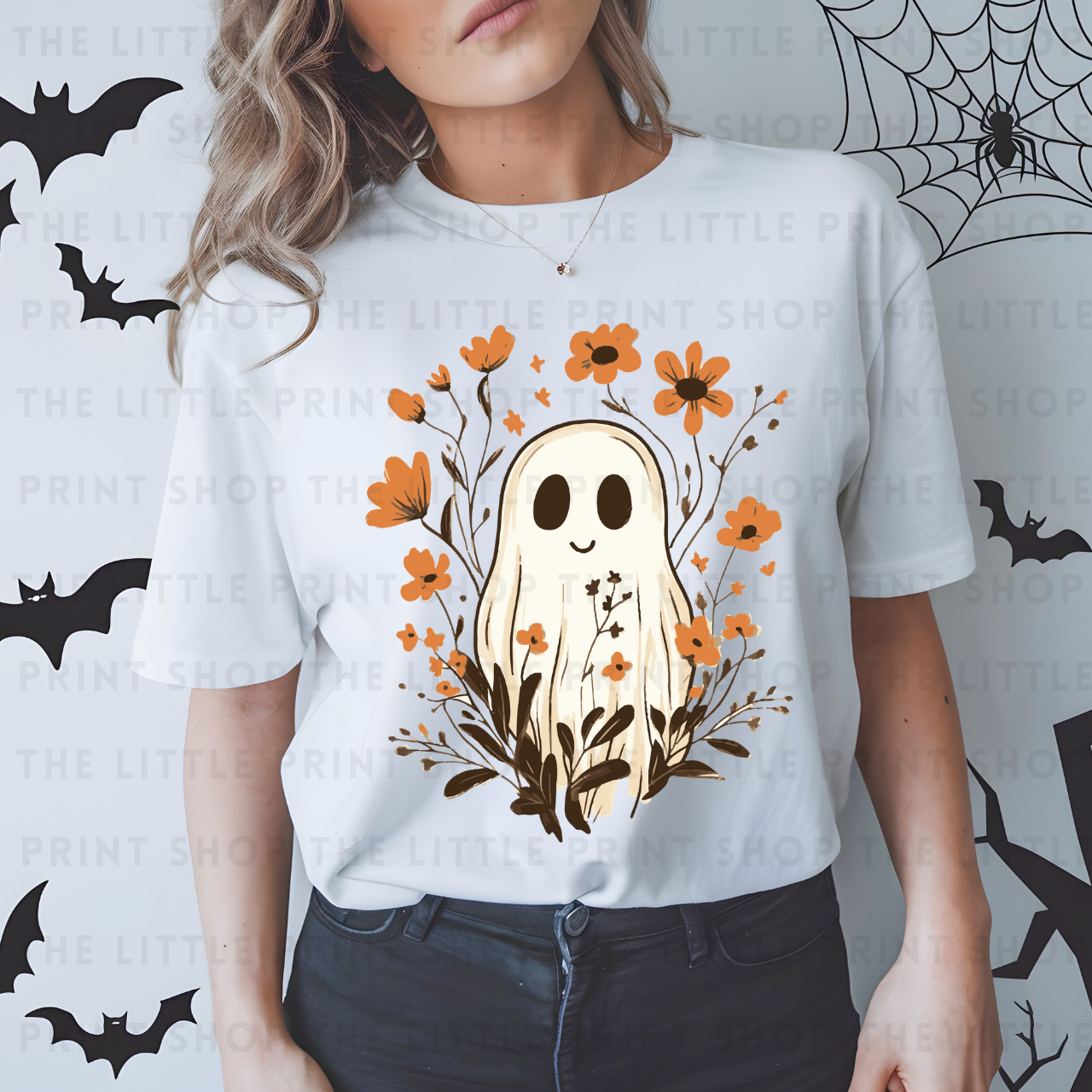 Autumn Ghostie - DTF Transfer Decal