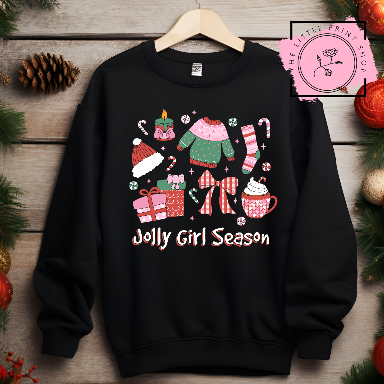 Jolly Girl Season - DTF Transfer Decal