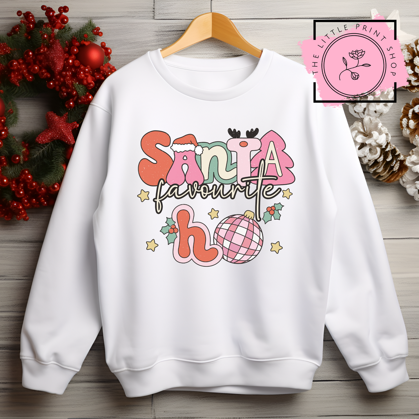 Santa Favourite - DTF Transfer Decal
