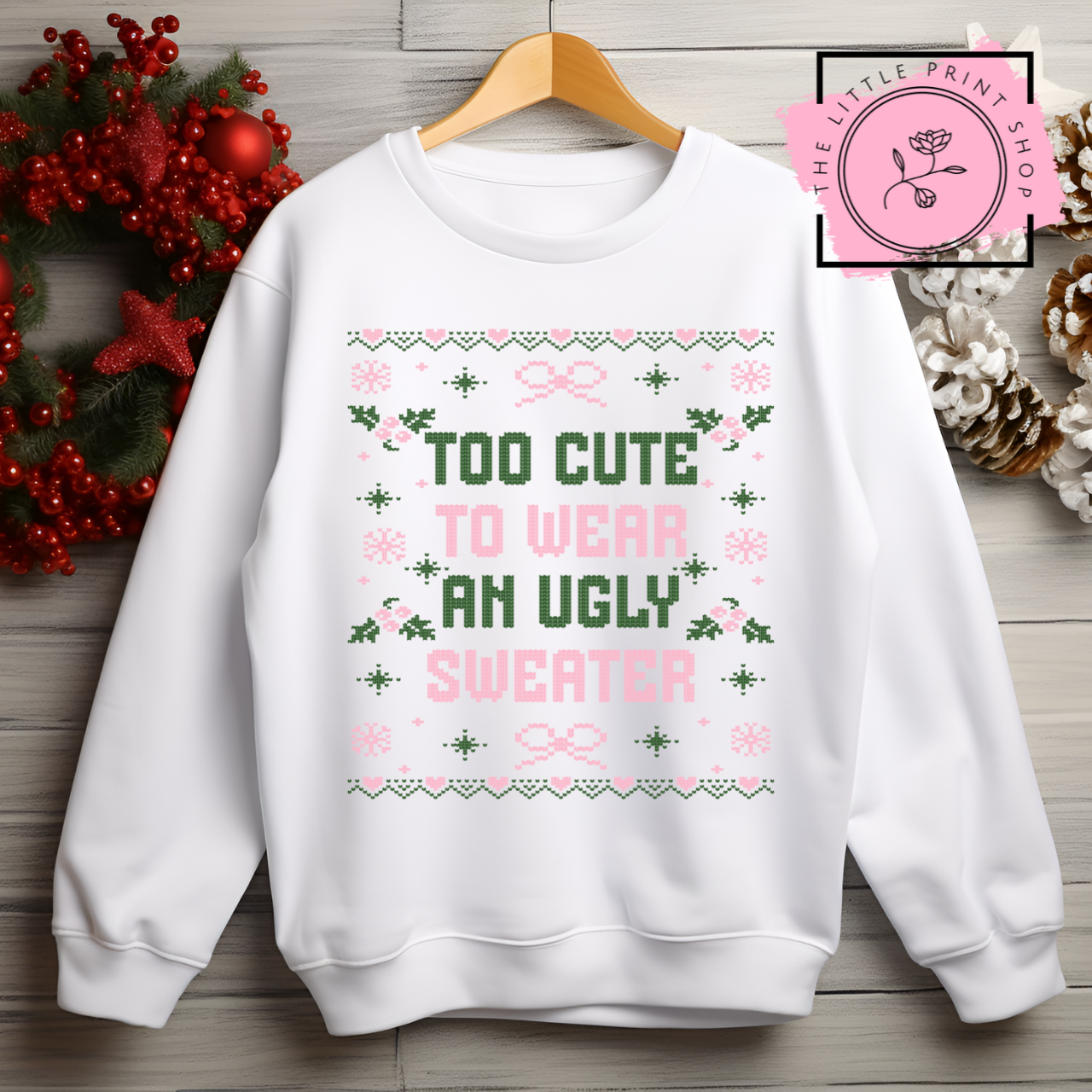 Ugly Sweater - DTF Transfer Decal