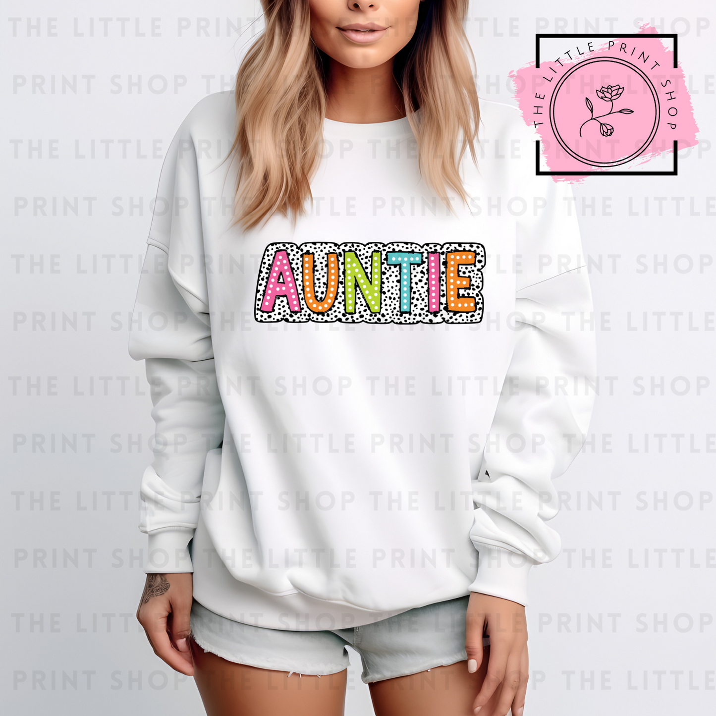 AUNTIE - DTF Transfer Decal