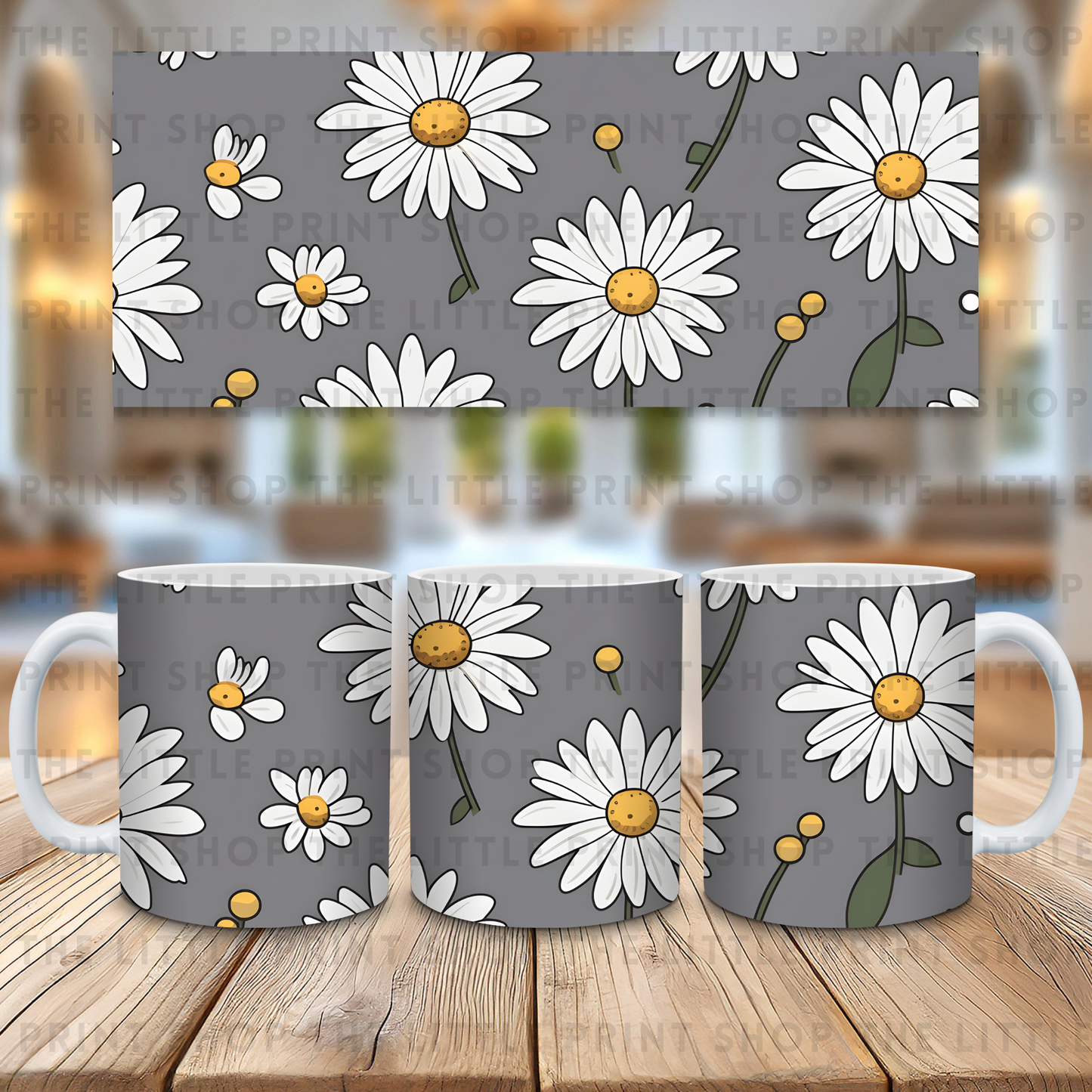 Daisies - 11oz Sublimation Wrap