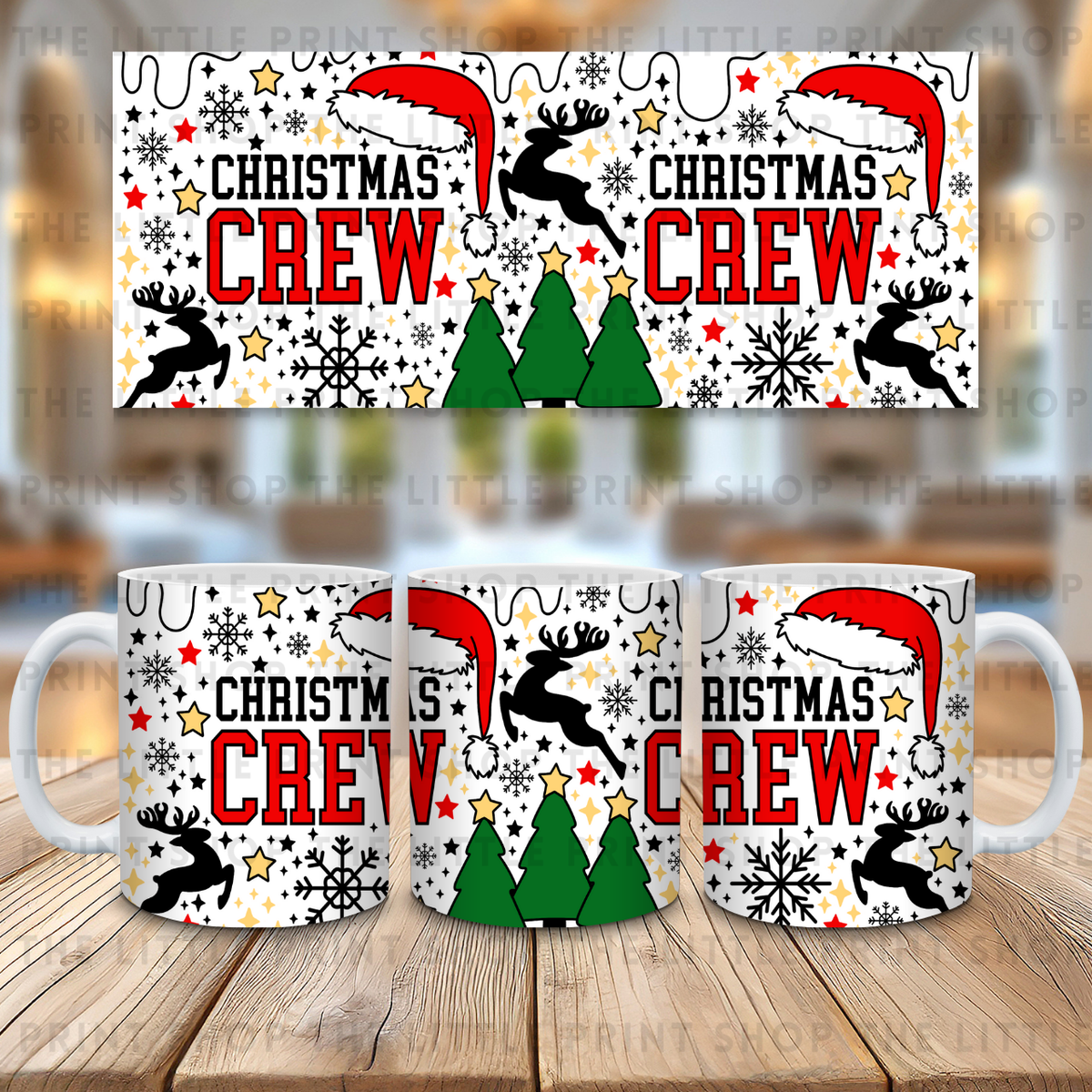 Christmas Crew - 11oz Sublimation Wrap