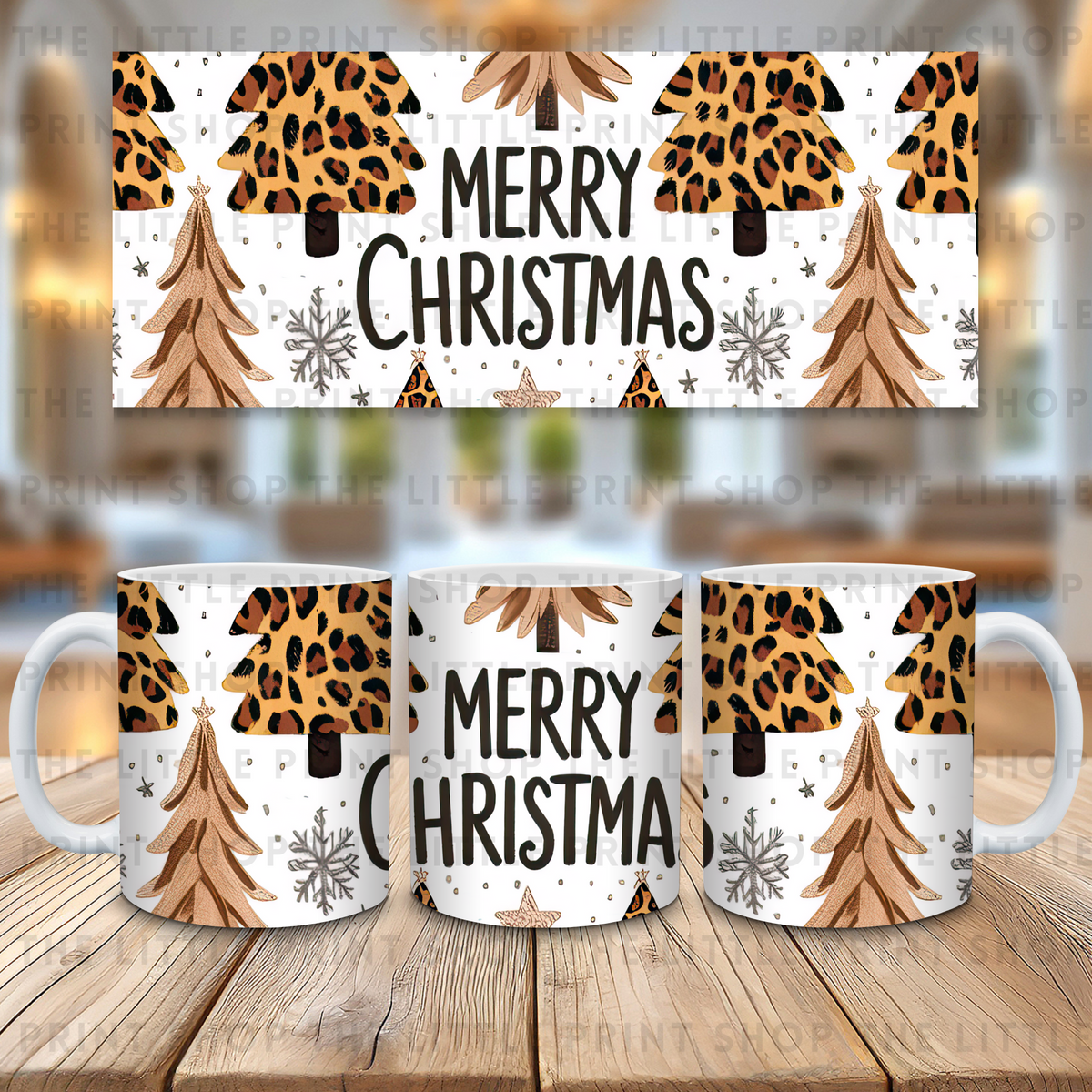 Merry Christmas - 11oz Sublimation Wrap