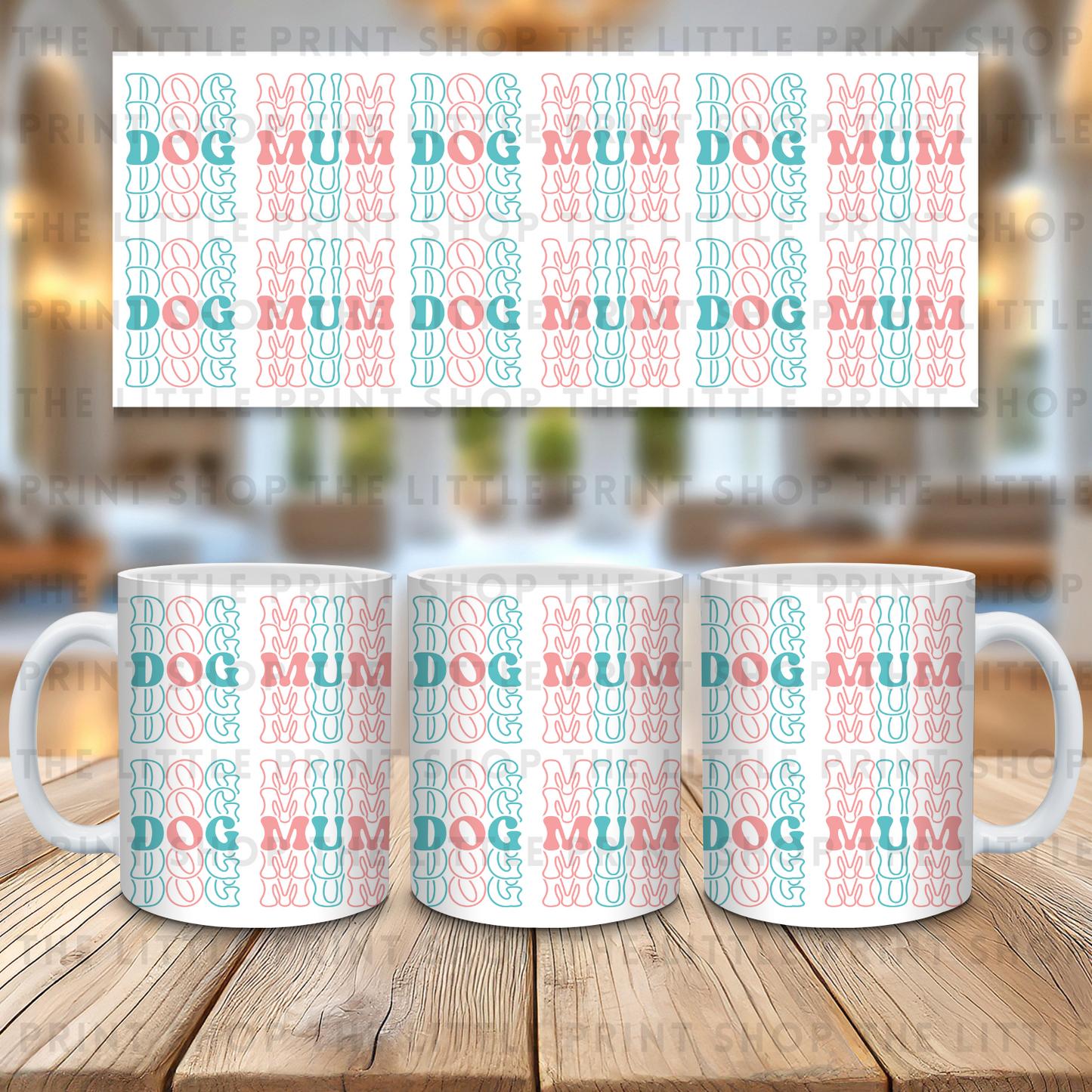 Dog Mum - 11oz Sublimation Wrap