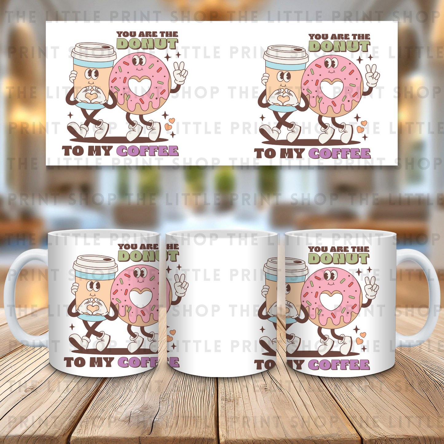 Donut - 11oz Sublimation Wrap
