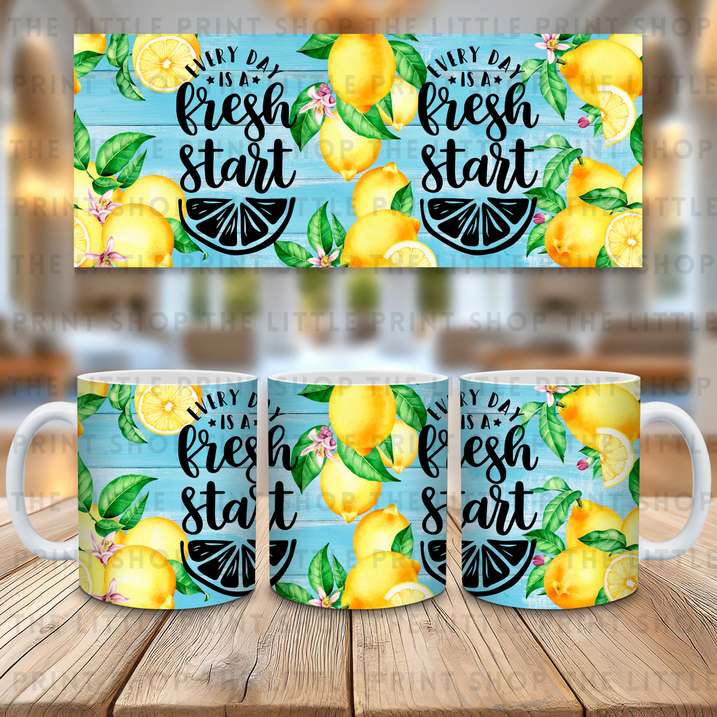 Fresh Start - 11oz Sublimation Wrap