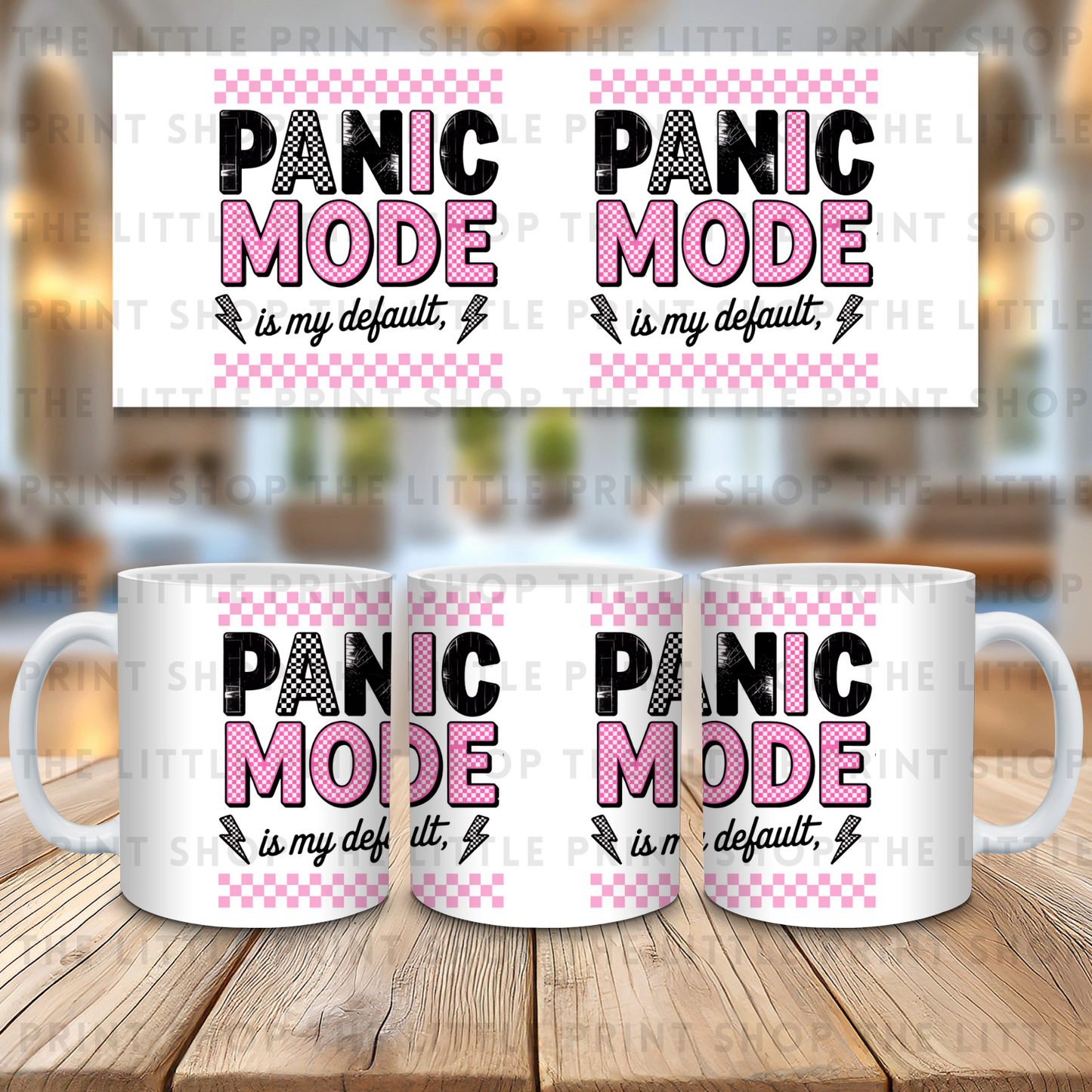 Panic Mode - 11oz Sublimation Wrap